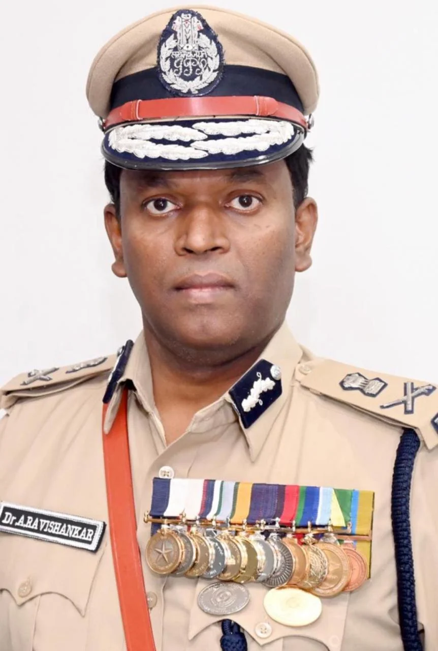 Dr. A. Ravi Shankar, IPS — official portrait