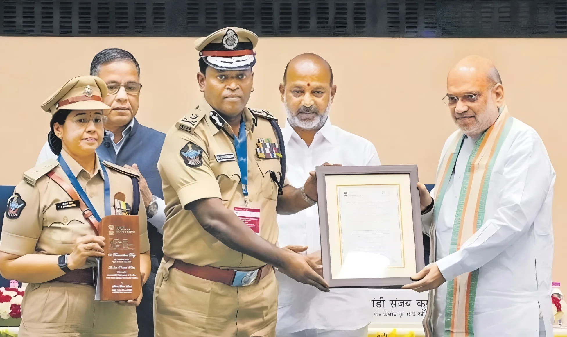 Union Home Minister Award for Best Performance on Handling online of Crime against Women and Children